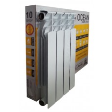 Радиатор 425*80 202В биметалл AL+ST(350/80 серая), OCEAN (Океан)